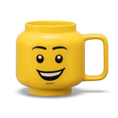 Bögre, kerámia, 530 ml, LEGO, Happy Boy