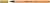 Tűfilc, 0,4 mm, STABILO "Point 88", khaki
