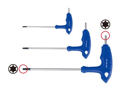 L-nyelű torx-kulcs T15x95mm     116315R