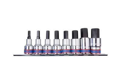 8 részes 1/2˝-os hatszög bitfejkészlet  L=55 mm 4108PR10