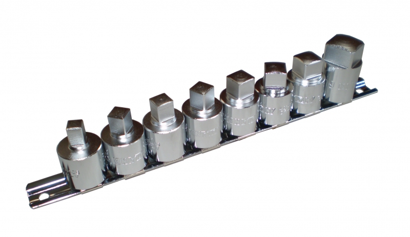 8 részes 1/2"-os négyszög dugókulcs készlet 8-19mm   4118MR