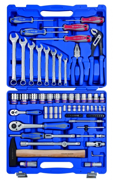 77 részes 1/4"&amp;1/2"-os dugókulcs&amp;vegyes szerszámkészlet 7577MR