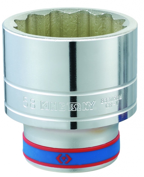Kézi dugókulcsfej 1˝ 58mm 12*    833058M