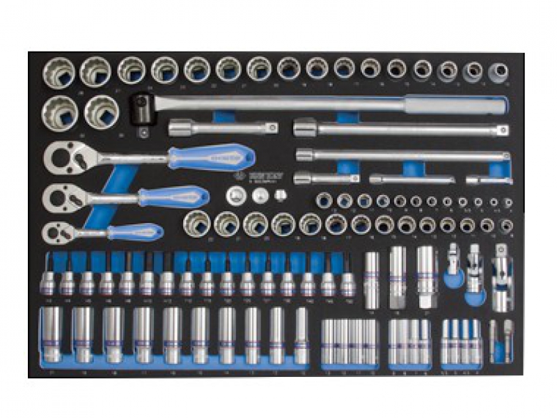 103 részes1/4˝&amp; 3/8˝&amp;1/2"-os dugókulcskészlet 9-9003MRV