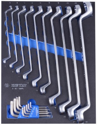 19 részes csillagkulcs- &amp; torx-imbuszkulcs készlet (EVA tálcás) 9-90119MRV