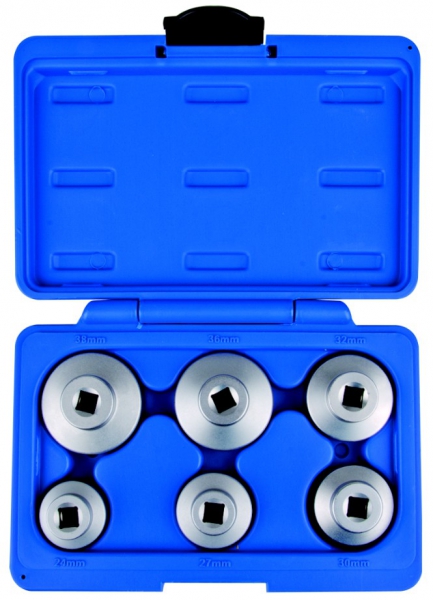 6 részes 3/8" meghajtású olajszűrőfogó-fej készlet  9AE8006