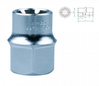 Ribe dugókulcs 1/2" Toyotához M10S  9AW4911