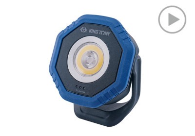 Kettős fényű  kézi lámpa 7W COB LED+ 3W SMD 9TA44W